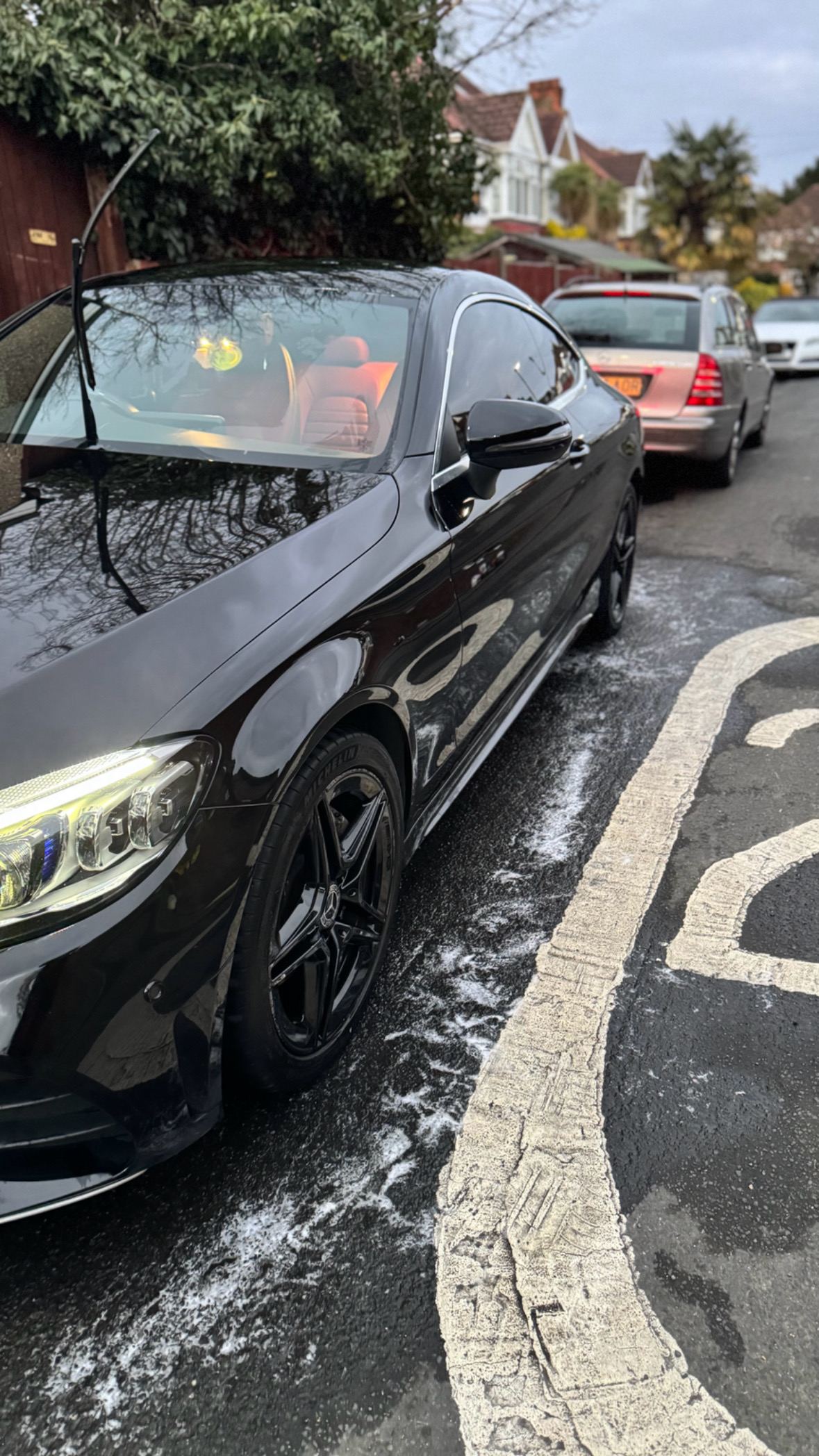 Mercedes C-Class Coupe after full valet