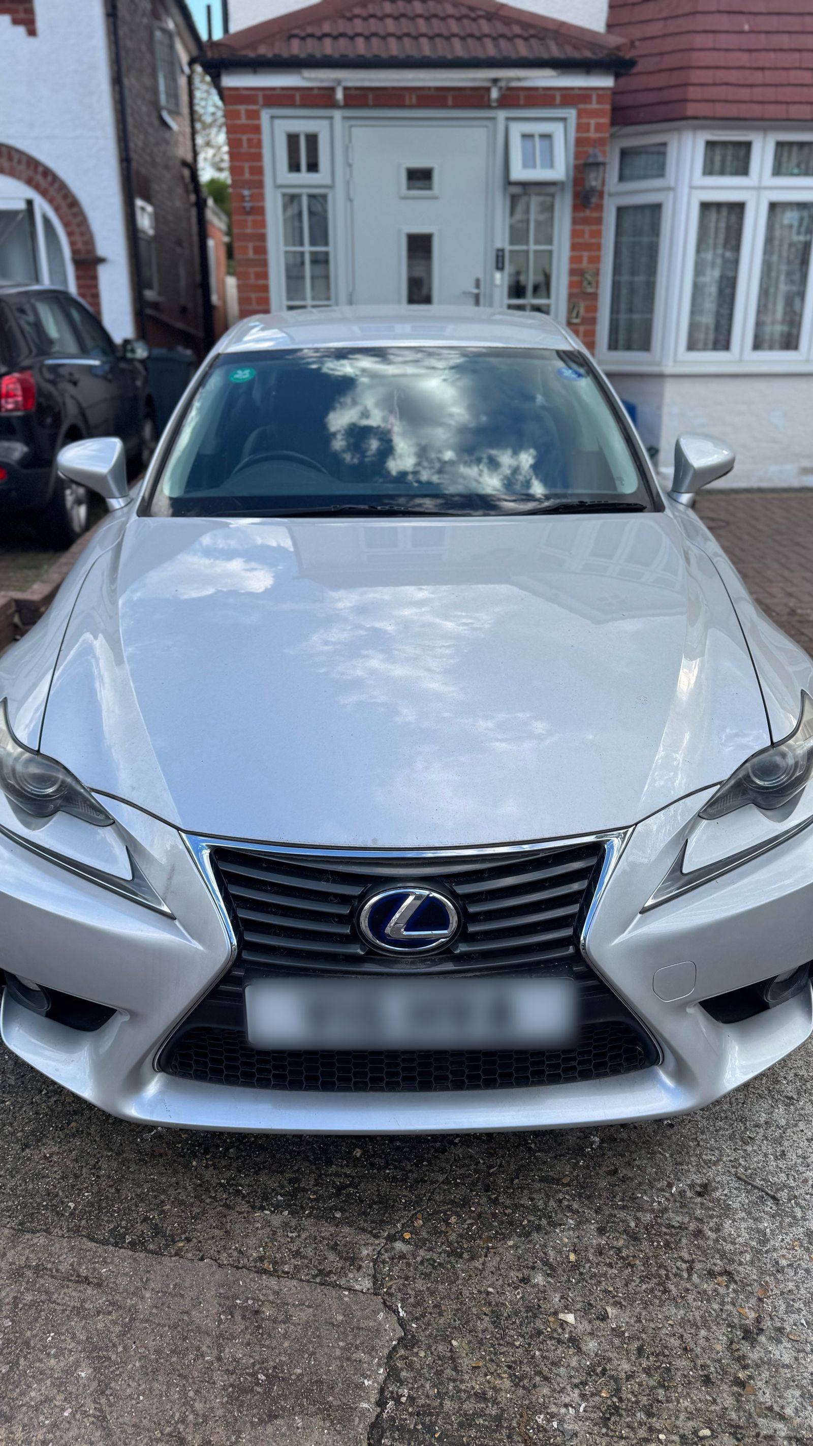 Lexus IS after detailing